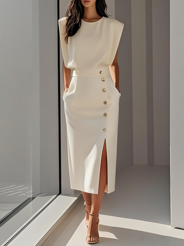 Aspen™ | Effortless Charm Midi Dress 1