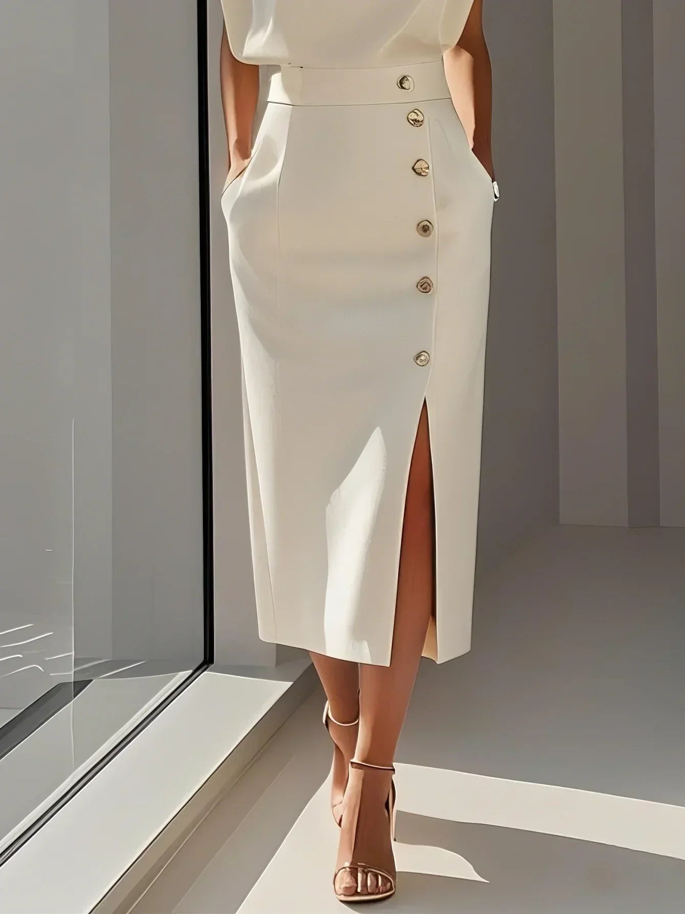 Aspen™ | Effortless Charm Midi Dress 11
