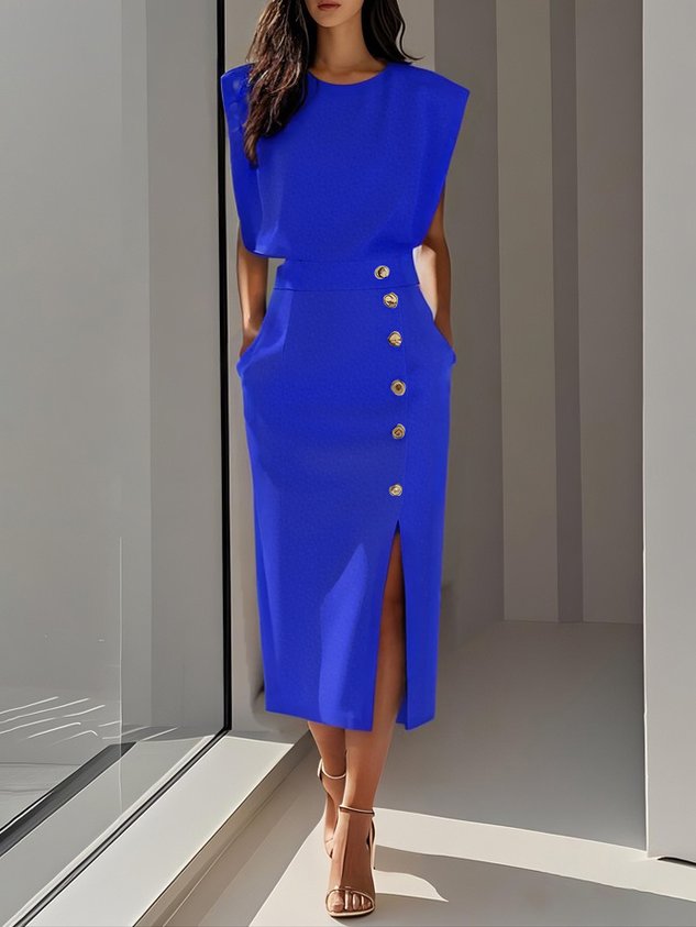 Aspen™ | Effortless Charm Midi Dress 6