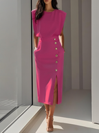 Aspen™ | Effortless Charm Midi Dress 7