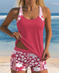 Melanie™ | Two-Piece Swimsuit with Comfortable Fit and Floral Beach Style 1