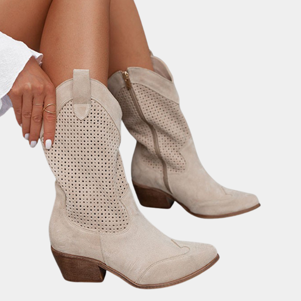 Natalie™ | Cowboy Style Orthopedic Boots 6