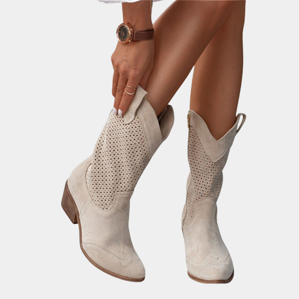 Natalie™ | Cowboy Style Orthopedic Boots 7