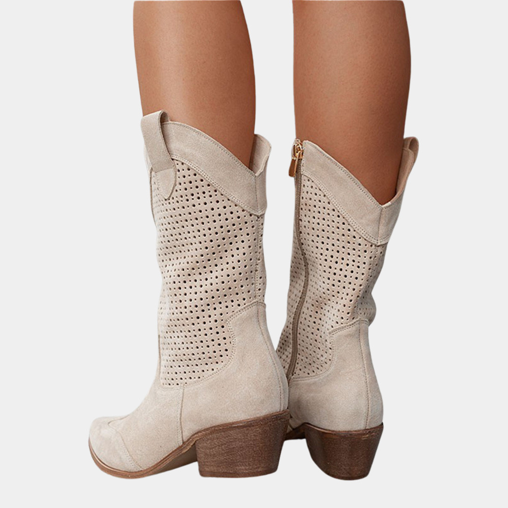 Natalie™ | Cowboy Style Orthopedic Boots 8