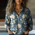 Rebecca™ | Bohemian Pattern Vintage Blouse 3