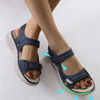 Women's Adjustable Walking Sandals with Cushioned Sole 2