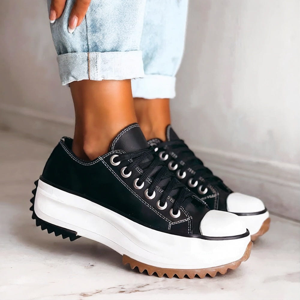 Women's Athletic Sneakers with Cushioned Sole and Lace-Up Closure 1