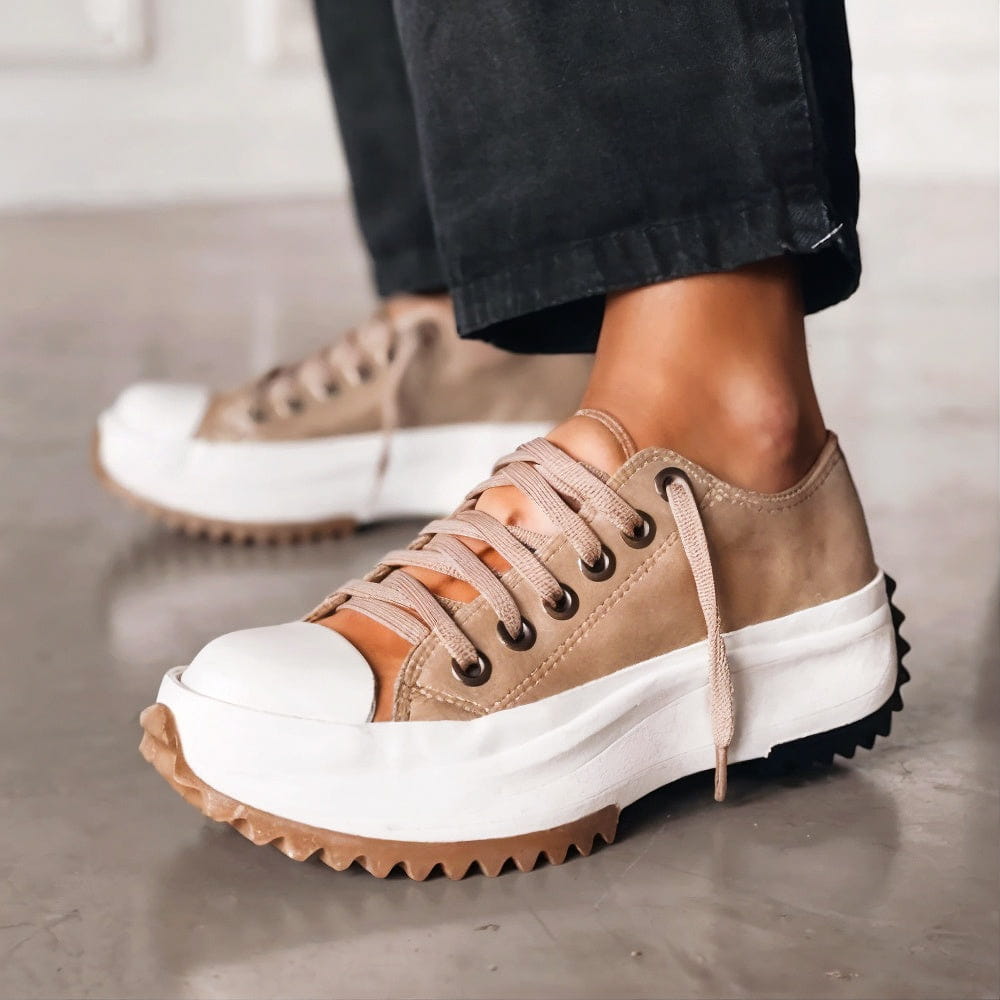 Women's Athletic Sneakers with Cushioned Sole and Lace-Up Closure 2