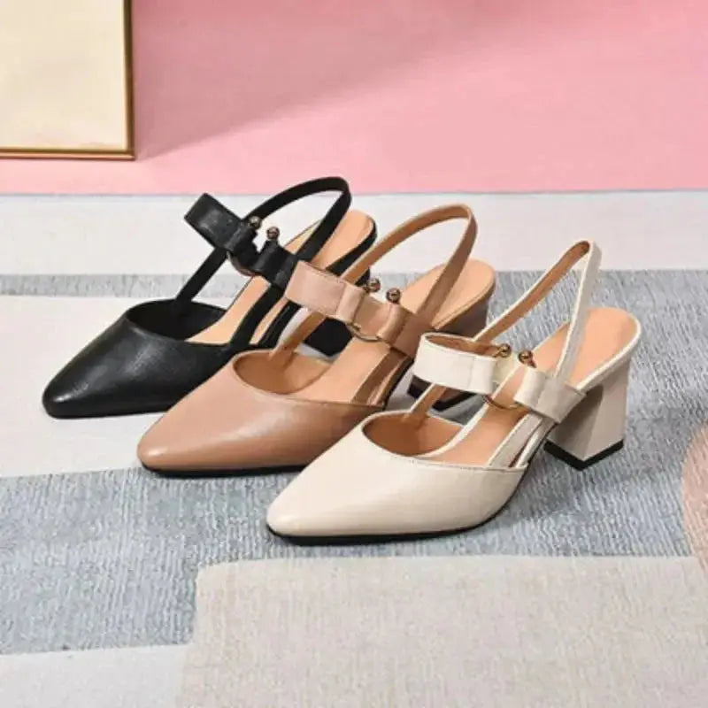 Women's Block Heel Pumps with Molded Footbed 7