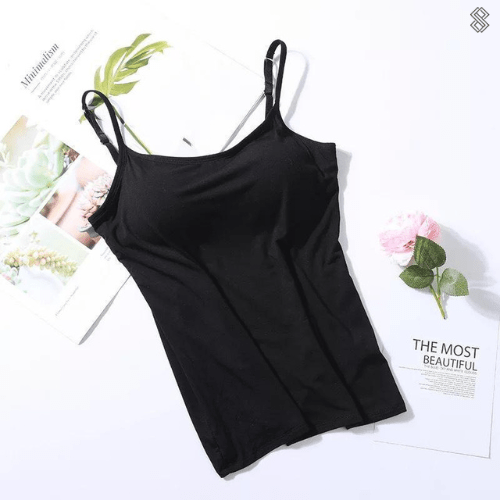 Women's Built-in Bra Tank Top with Seamless Design 6