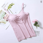 Women's Built-in Bra Tank Top with Seamless Design 9