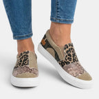 Women's Canvas Slip-On Sneakers with Cushioned Insole 2