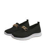 Women's Chain Detail Slip-On Loafers with Contoured Insole 5