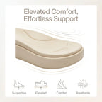 Women's Closed Toe Wedge Mules with Woven Sole Detail 8