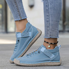 Women's Cushioned Low-Top Sneakers with Textured Sole 6