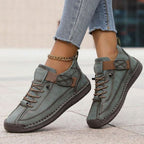 Women's Cushioned Low-Top Sneakers with Textured Sole 9