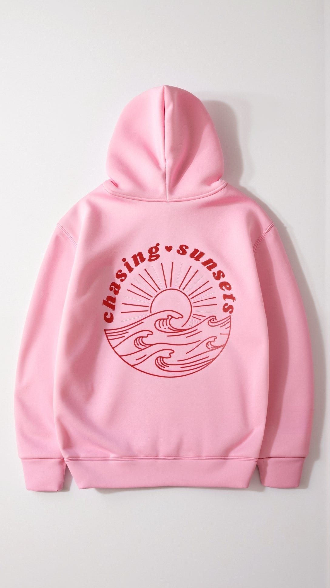 Women's Embroidered Hoodie with Tropical Back Design and Oversized Fit 15