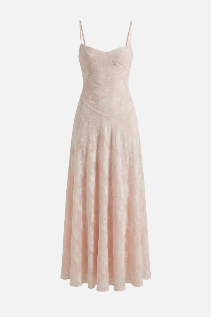 Women's Floral Print Maxi Dress with Adjustable Lace-Up Back Detail 15