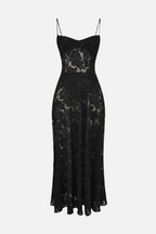 Women's Floral Print Maxi Dress with Adjustable Lace-Up Back Detail 30