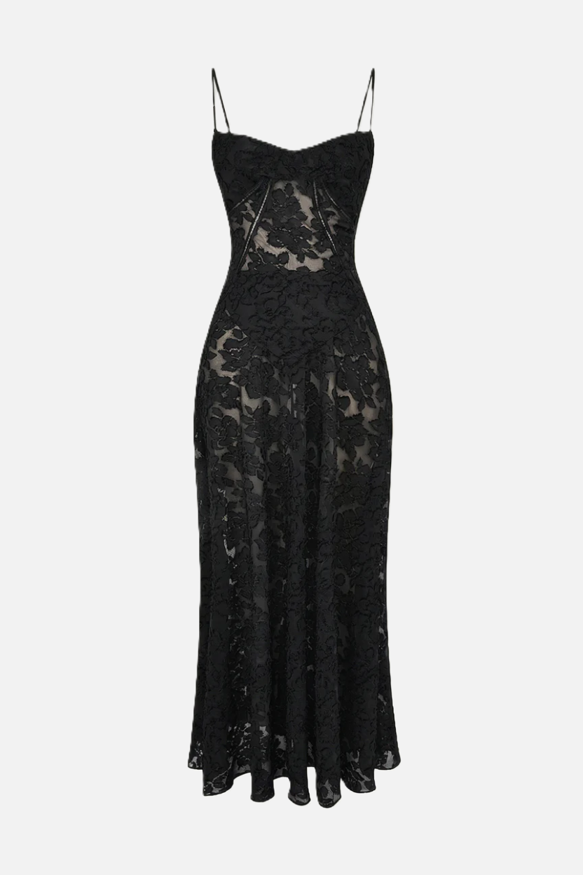 Women's Floral Print Maxi Dress with Adjustable Lace-Up Back Detail 30