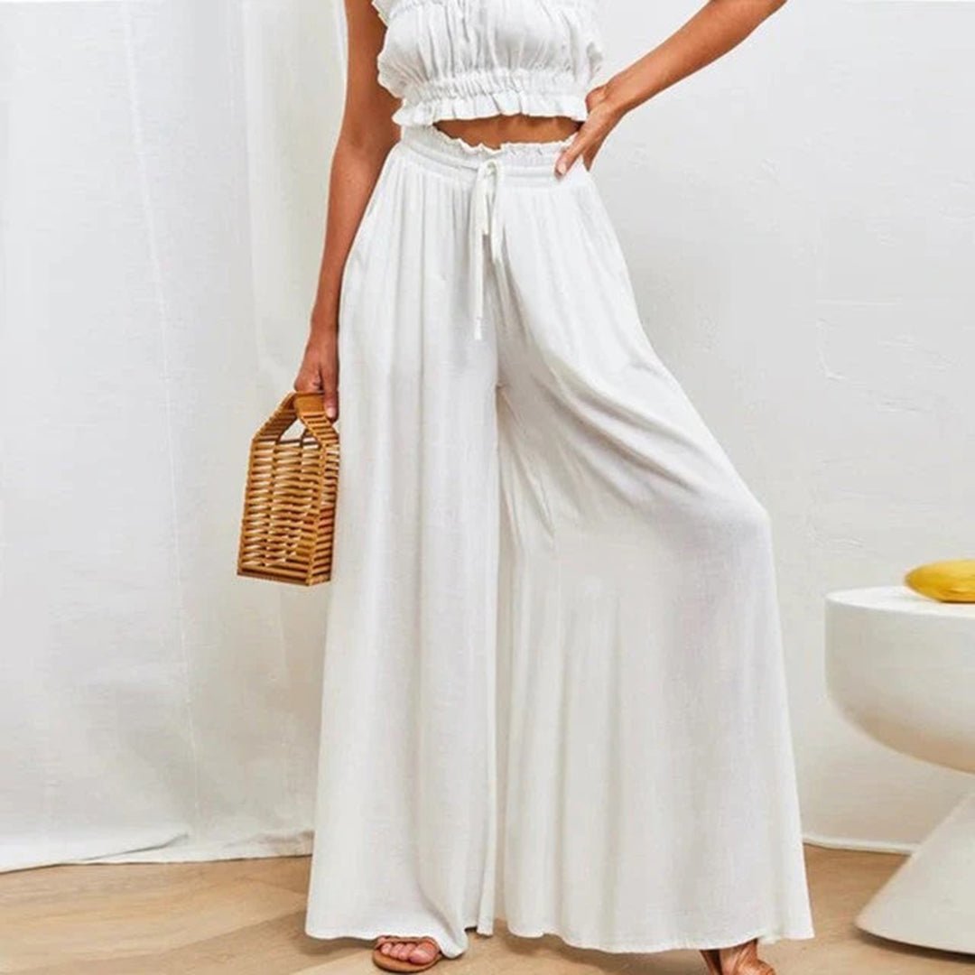 Women's Flowing A-Line Skirt with Mid-Length Hem 1