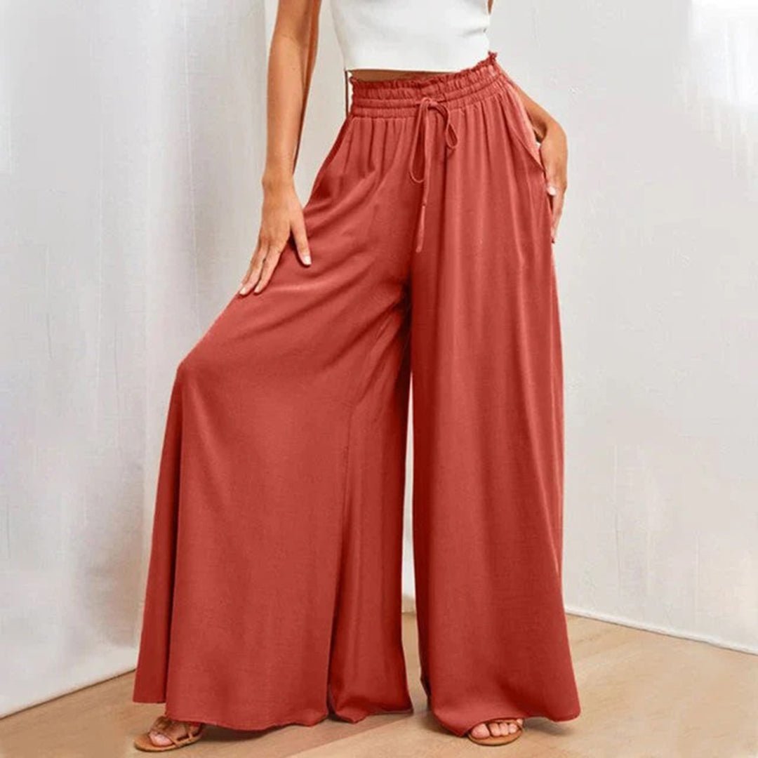 Women's Flowing A-Line Skirt with Mid-Length Hem 3