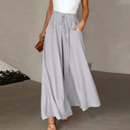 Women's Flowing A-Line Skirt with Mid-Length Hem 4