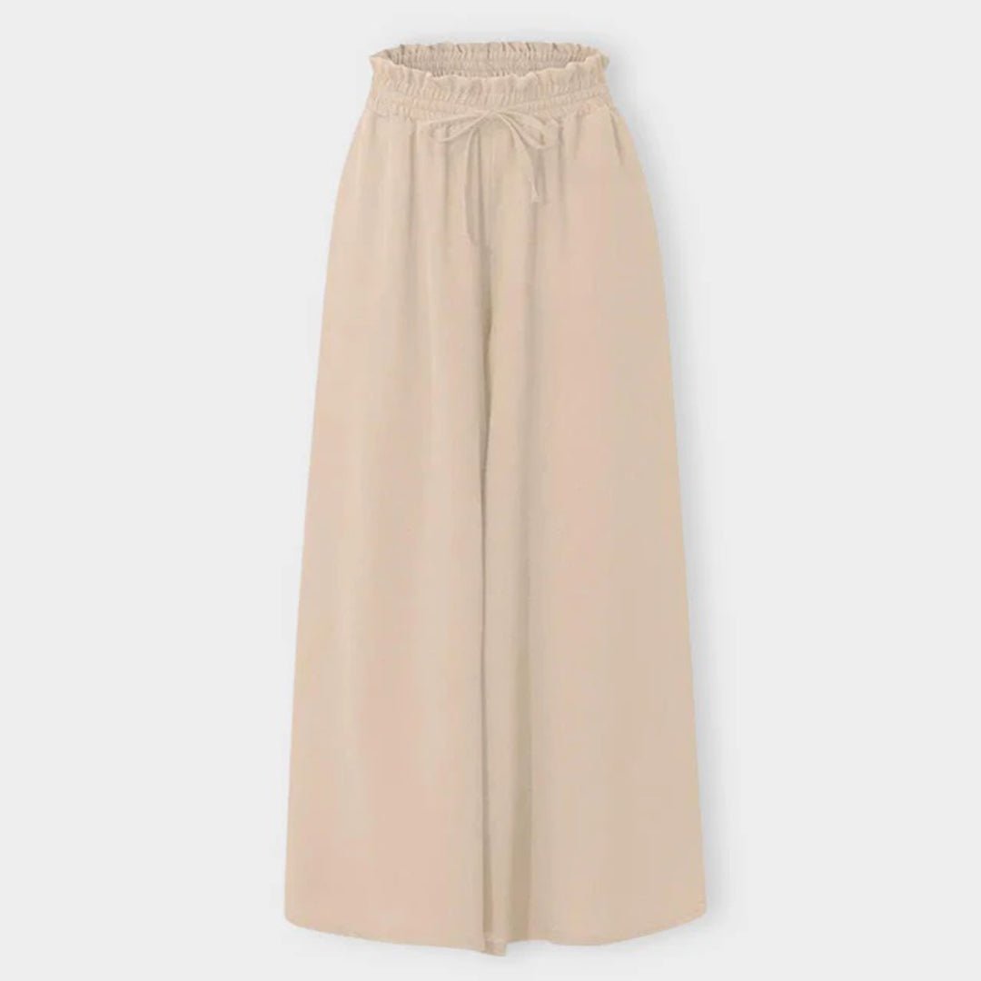 Women's Flowing A-Line Skirt with Mid-Length Hem 8