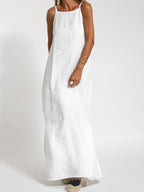 Women's Halter Neck Maxi Dress with Side Slit 7