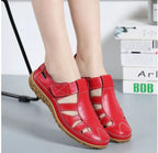 Women's Hook-and-Loop Strap Sandals with Closed Toe Design 4
