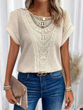 Women's Knitted Top with Textured Detailing 1