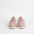 Women's Lace-Up Platform Brogue Trainers with Ankle-Height Design 3