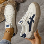 Women's Lace-Up Platform Sneakers with Low-Cut Design 5