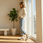 Women's Lace-Up Platform Sneakers with Low-Cut Design 2