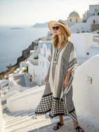 Women's Lightweight Bohemian Kaftan Maxi Dress with Loose Fit 3