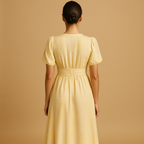 Women's Long Sleeve Button-Down Maxi Dress 4