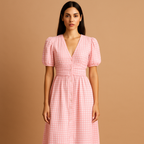 Women's Long Sleeve Button-Down Maxi Dress 5