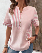 Women's Loose Fit Long Sleeve Printed Blouse with Tunic Length 1