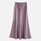 Women's Midi Skirt with Elastic Waistband 10