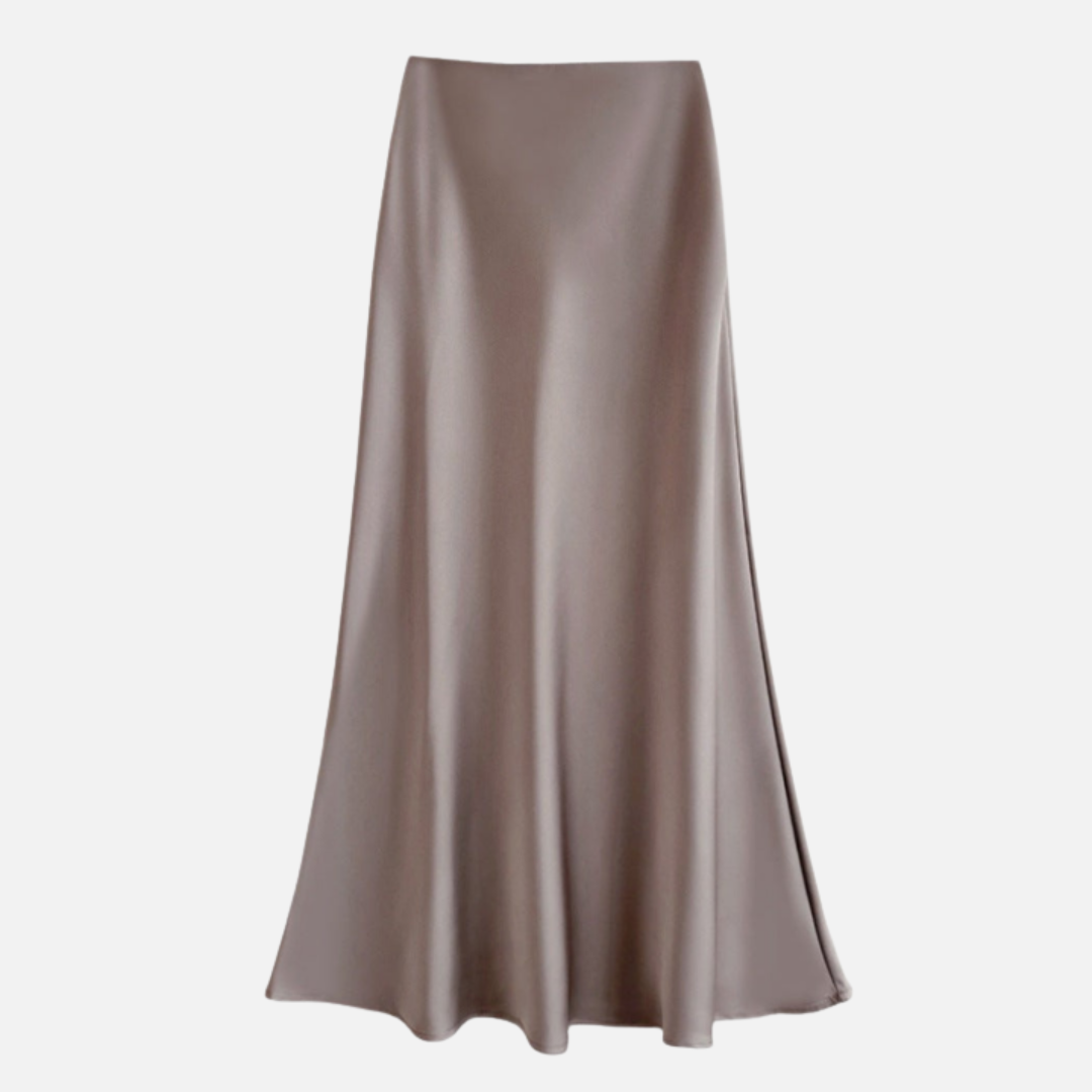 Women's Midi Skirt with Elastic Waistband 2