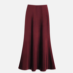 Women's Midi Skirt with Elastic Waistband 3