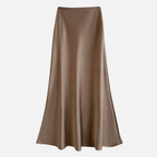 Women's Midi Skirt with Elastic Waistband 4