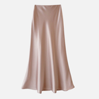 Women's Midi Skirt with Elastic Waistband 5