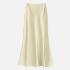 Women's Midi Skirt with Elastic Waistband 7