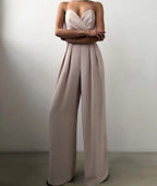 Women's Multi-Strap Jumpsuit with Adjustable Straps 6