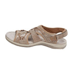 Women's Open Toe Sandals with Adjustable Straps and Bungee Closure 10