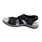 Women's Open Toe Sandals with Adjustable Straps and Bungee Closure 11