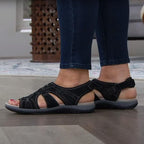 Women's Open Toe Sandals with Adjustable Straps and Bungee Closure 20