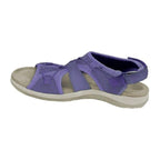 Women's Open Toe Sandals with Adjustable Straps and Bungee Closure 8