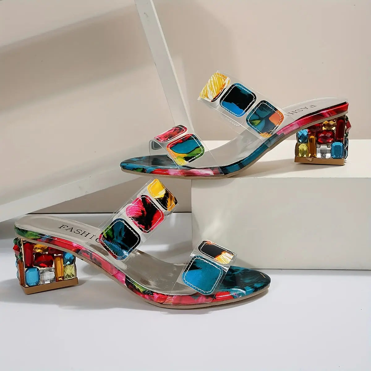 Women's Open Toe Sandals with Cushioned Sole and Adjustable Straps 3